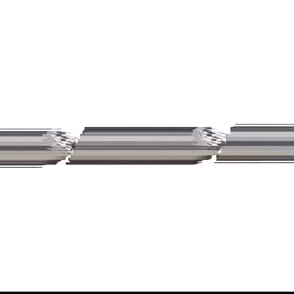 Tapered End Mill: 15 deg Angle per Side, 1/8